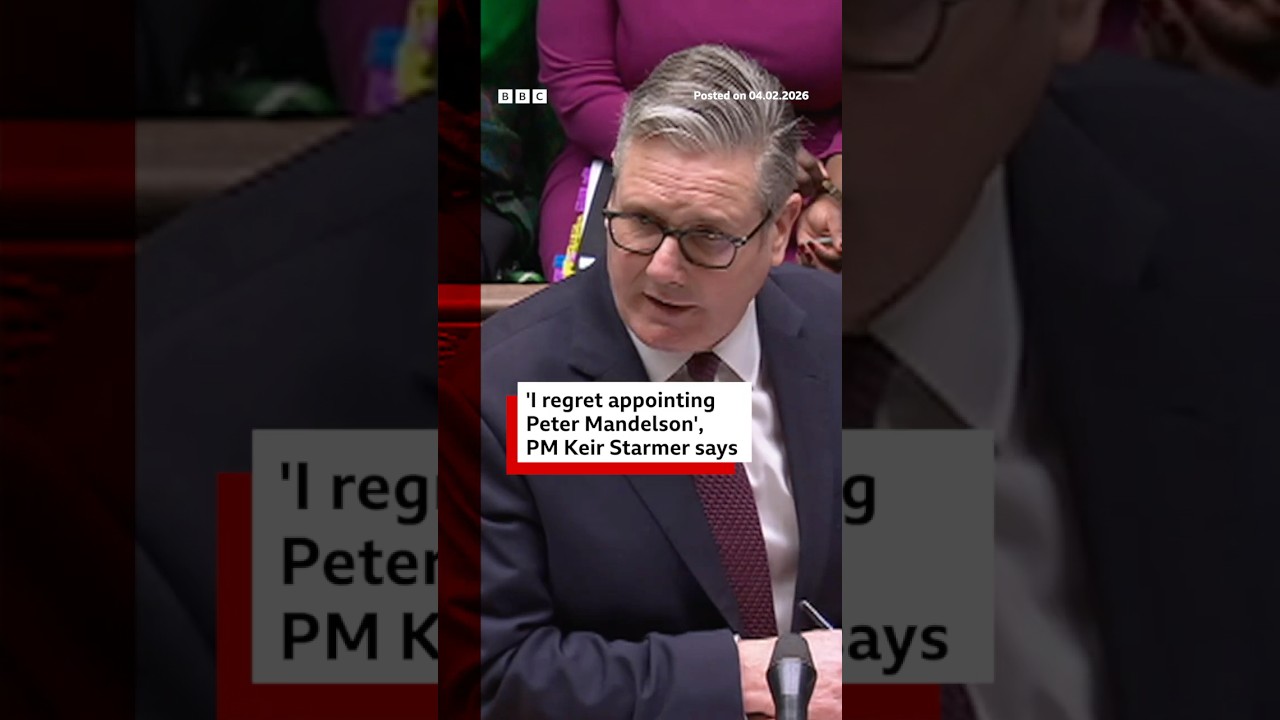 Mandelson “lied repeatedly” about relationship with Epstein, UK PM says. #BBCNews