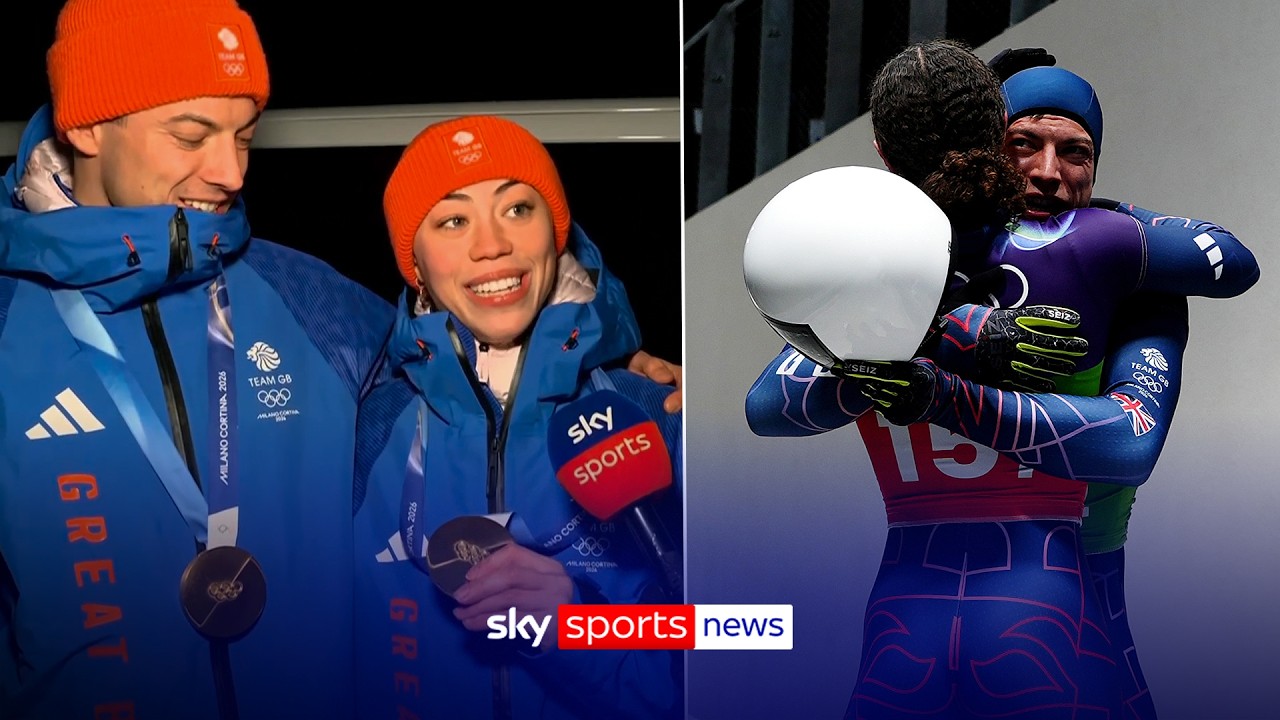 Matt Weston and Tabby Stoecker reflect on winning Team GB’s third gold of the Winter Olympics