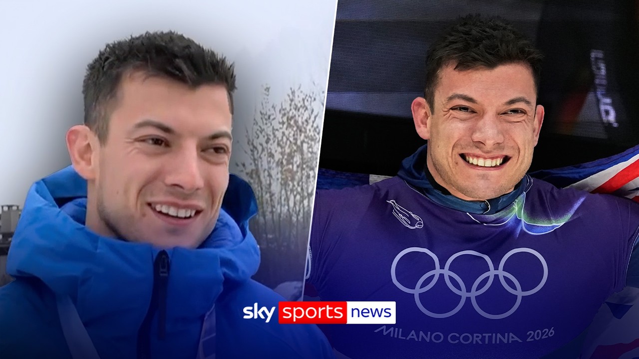 Matt Weston reflects on winning skeleton gold for Team GB at the Winter Olympics