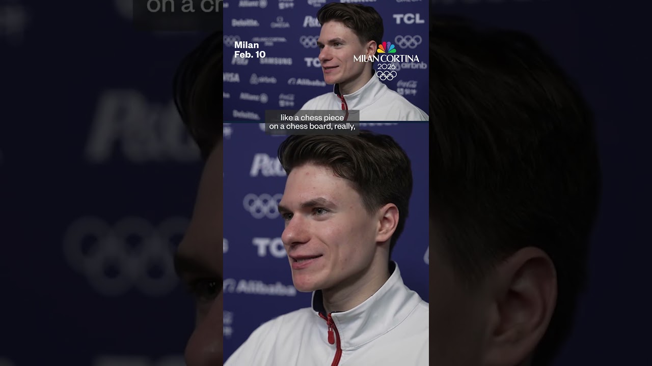 Maxim Naumov says he ‘didn’t have any fear’ in his Olympic debut to honor late parents