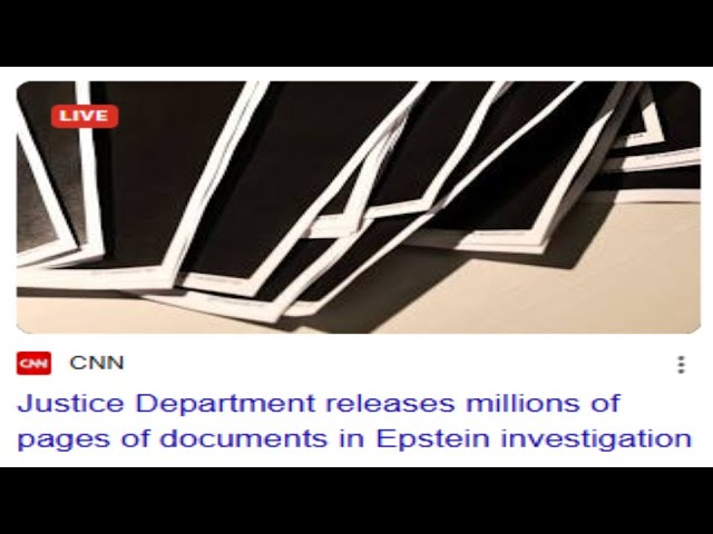 Millions of New Epstein Files Just Released