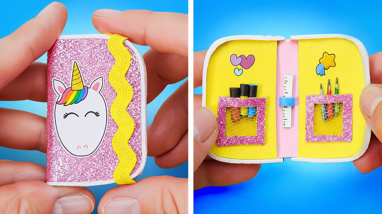 🌈 MINI SCHOOL CRAFTS 🎨 Cute & Easy DIYs You Can Make 💖