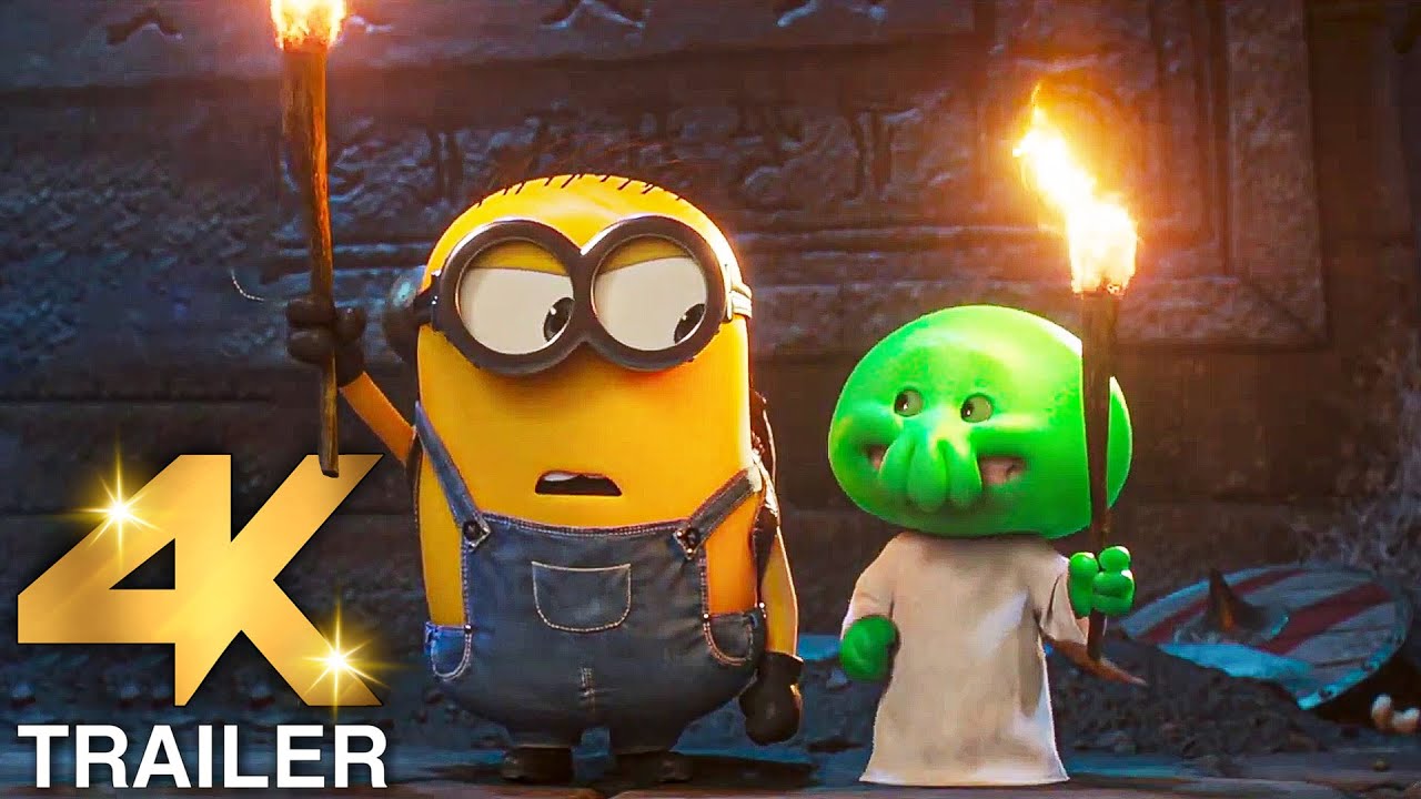 MINIONS AND MONSTERS Trailer Super Bowl (4K ULTRA HD) 2026 | MINIONS 3