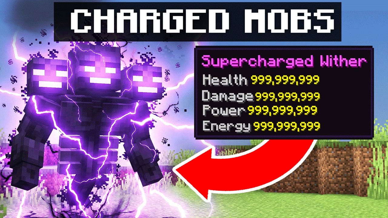 Mobs Are Supercharged in Minecraft