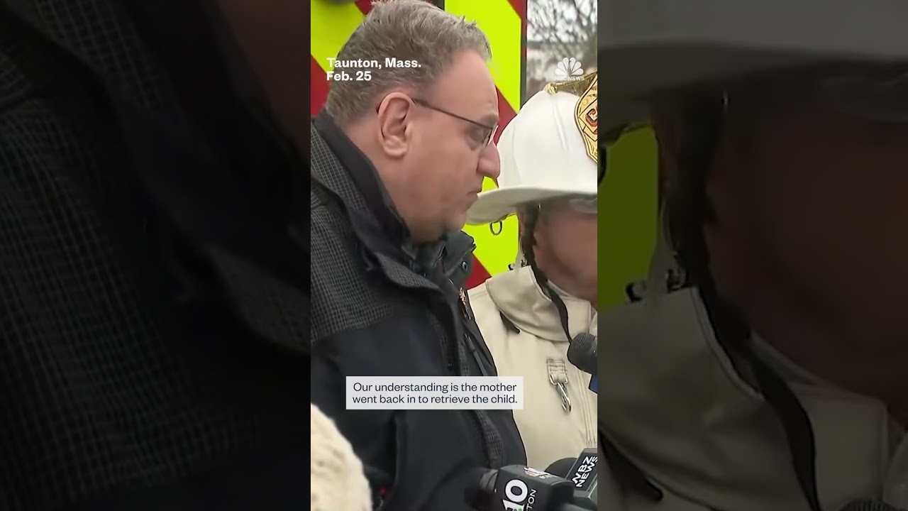 Mother and young child injured in a house explosion in Massachusetts