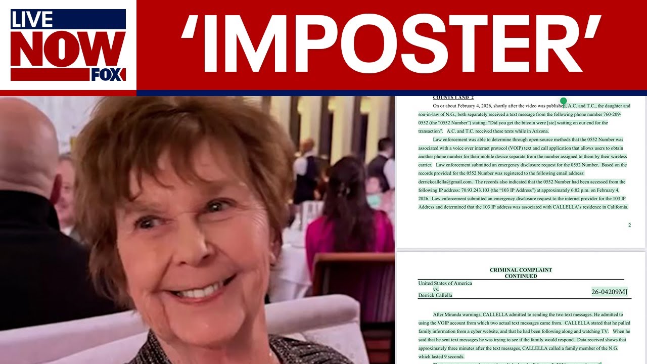 Nancy Guthrie: Arrest made in ‘imposter ransom demand,’ FBI says