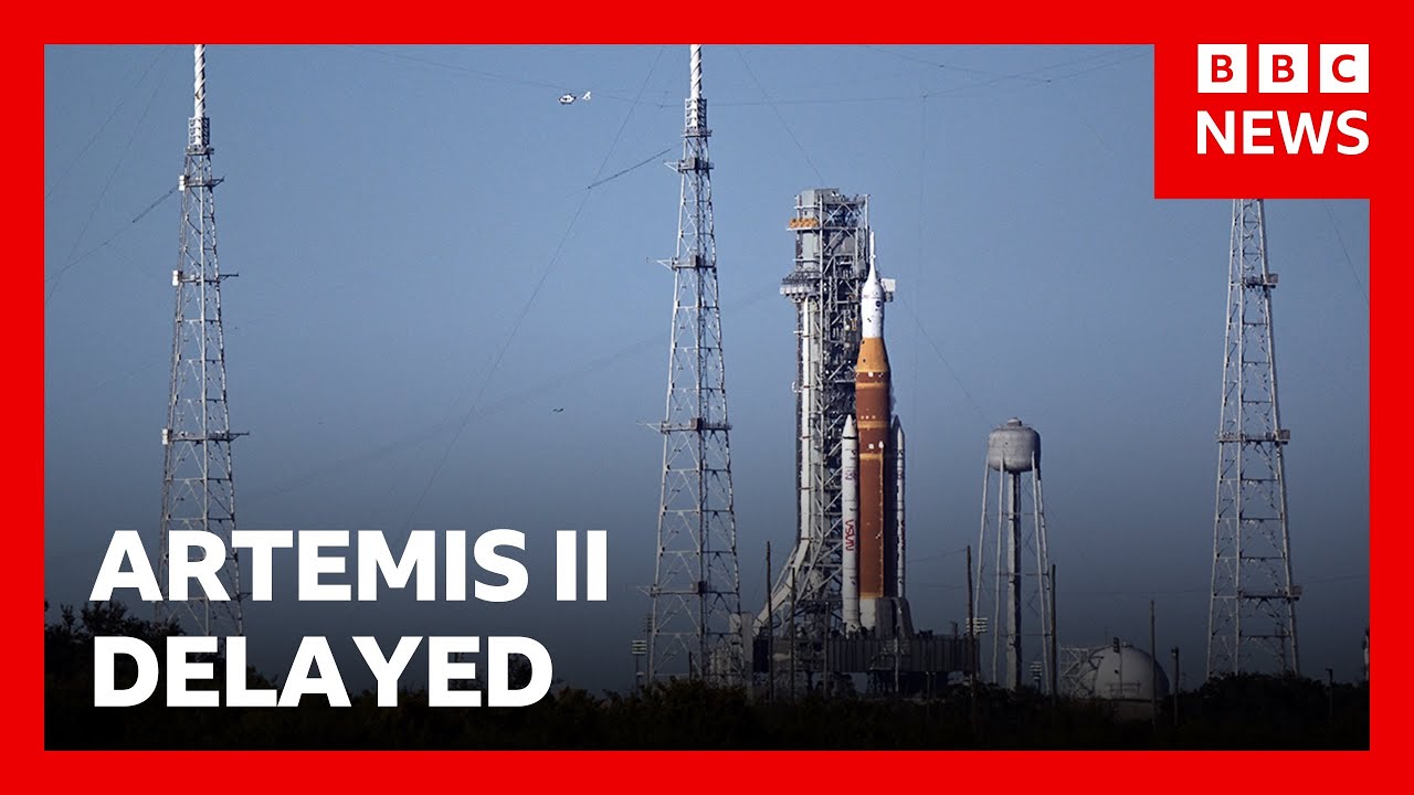 Nasa’s Artemis II Moon mission delayed | BBC News