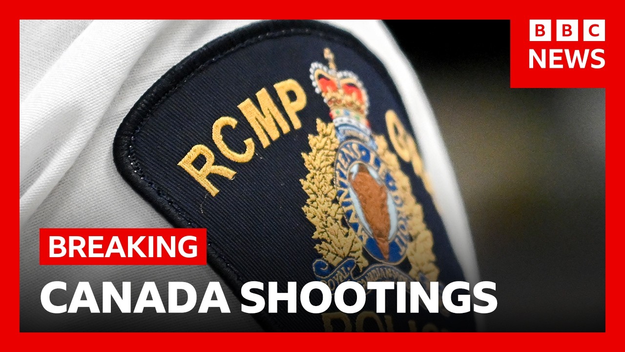 Nine killed and 25 injured in shootings at school and home in Canada | BBC News