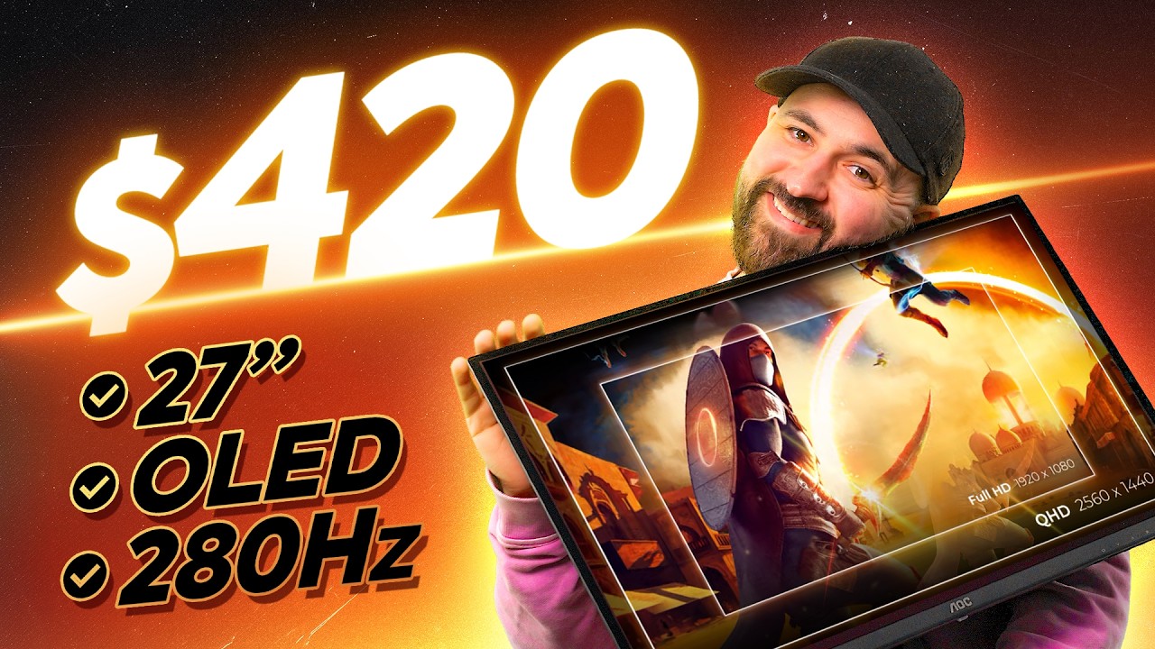 OLED Gaming Monitors Are Finally Affordable