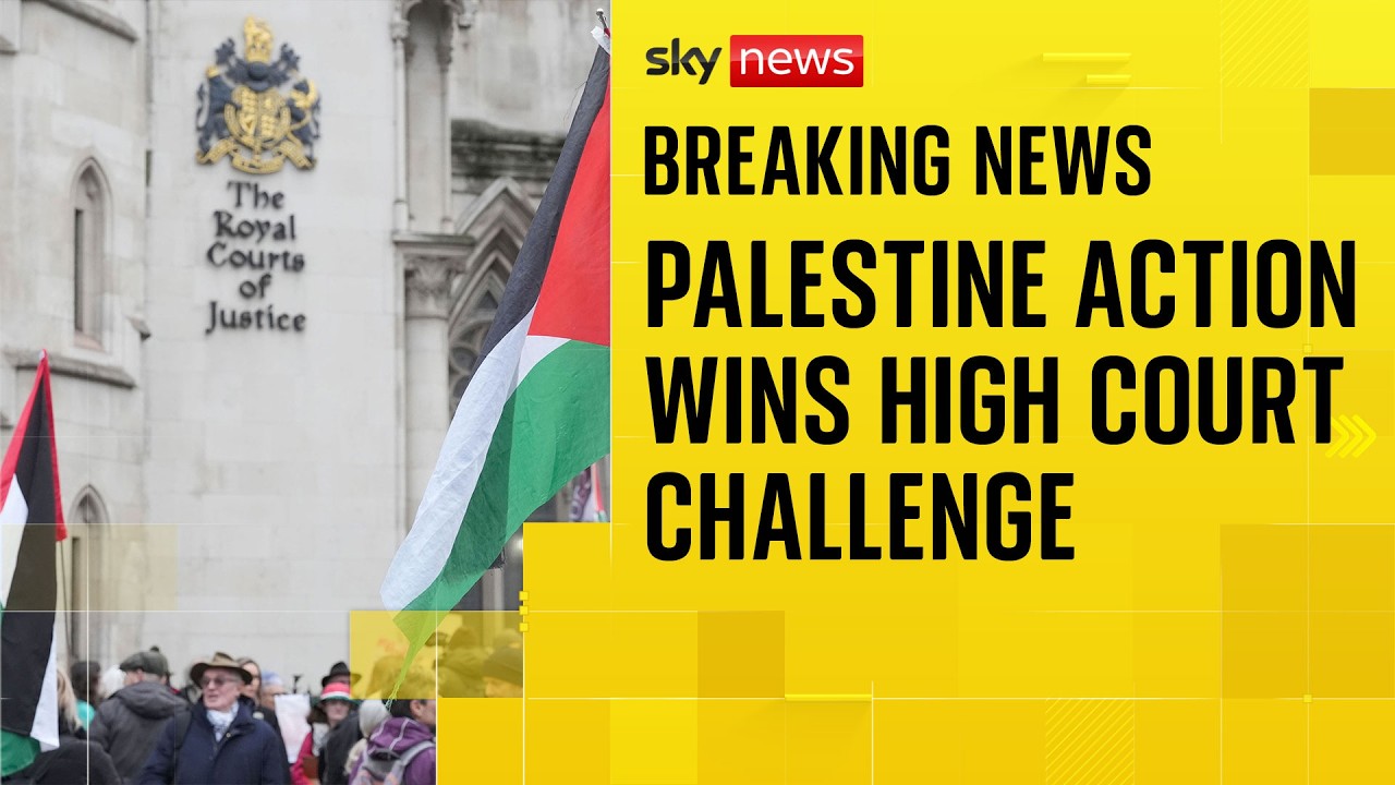 Palestine Action wins High Court challenge over group’s ban as terrorist organisation