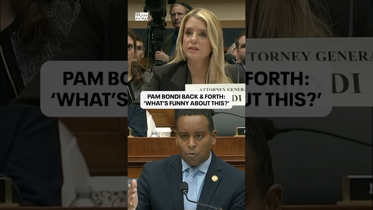Pam Bondi back and forth on Capitol Hill: ‘What’s funny about this?’