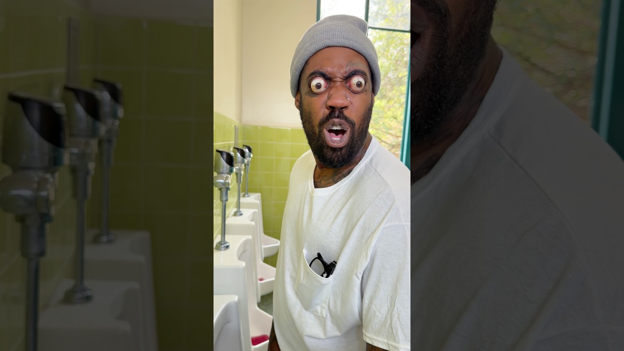 Peeing next to someone on National Rehydration Day