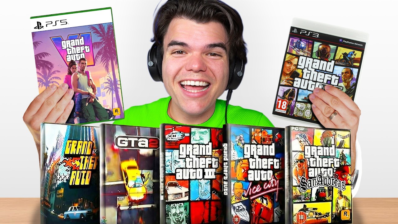 Playing EVERY GTA Game…