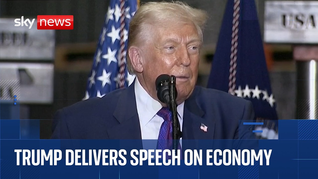 President Trump delivers remarks on U.S. economy