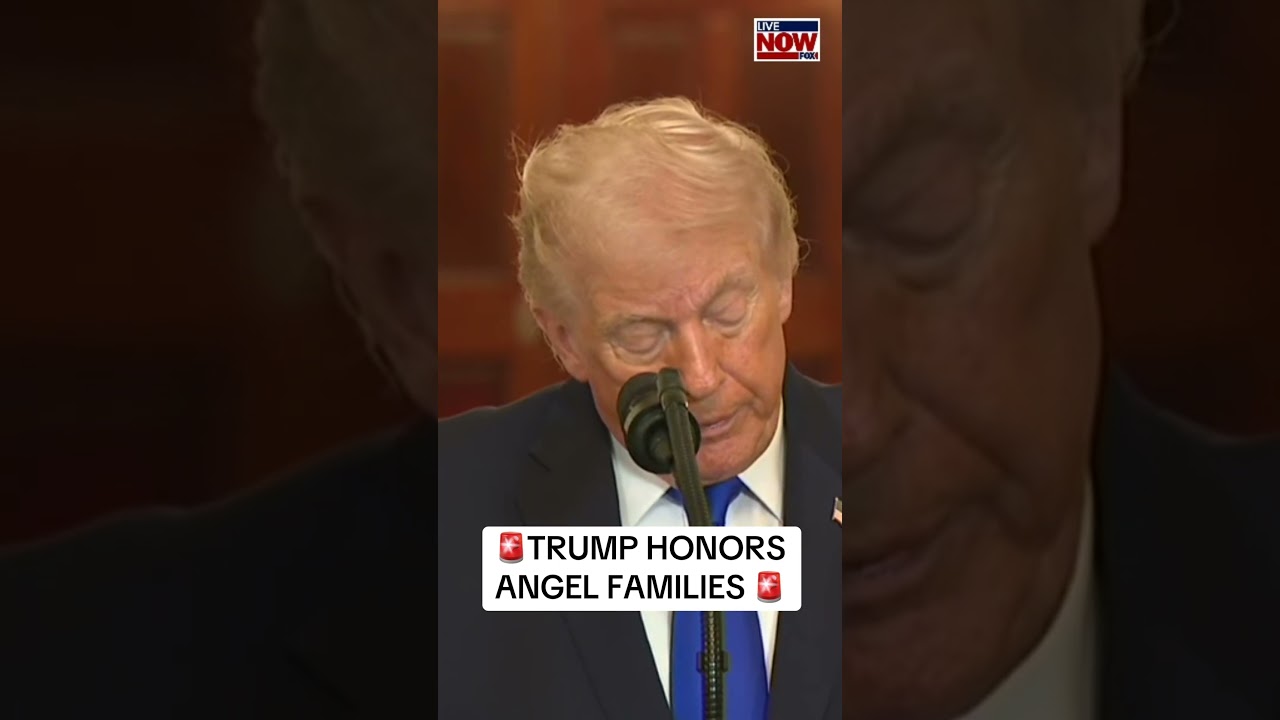 President Trump honors Angel Families during White House ceremony. #news #trump #president