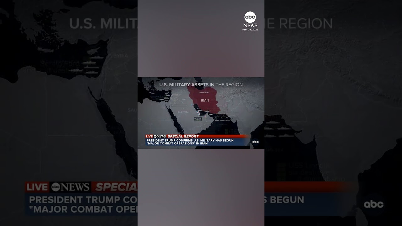 President Trump said ‘lives of courageous American heroes may be lost’ amid Iran strikes