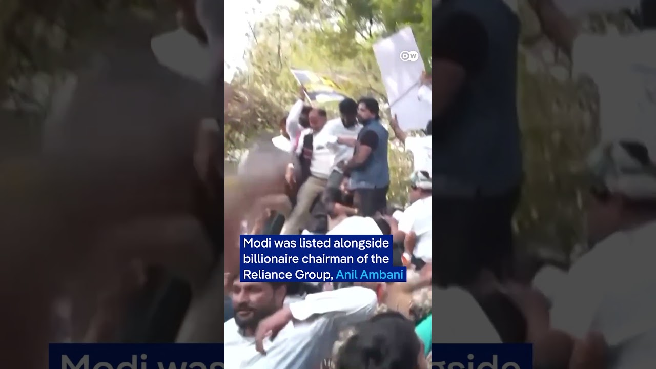 Protesters rally in Delhi over Modi appearing in Epstein files | DW News