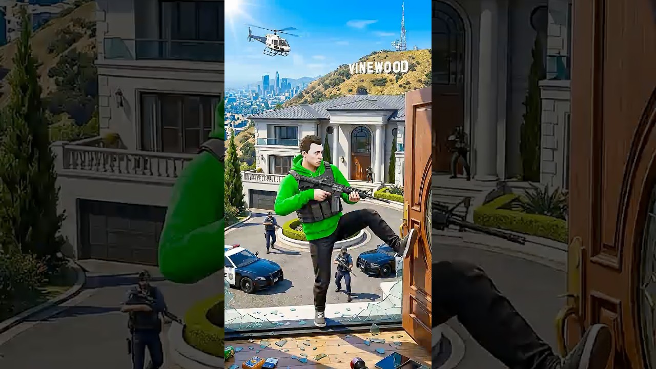 Raiding D1ddy’s Mansion In GTA 5…