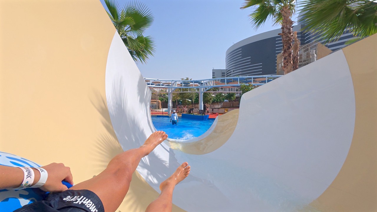 Rattler Water Slide at Grand Hyatt Dubai Waterpark 🇦🇪
