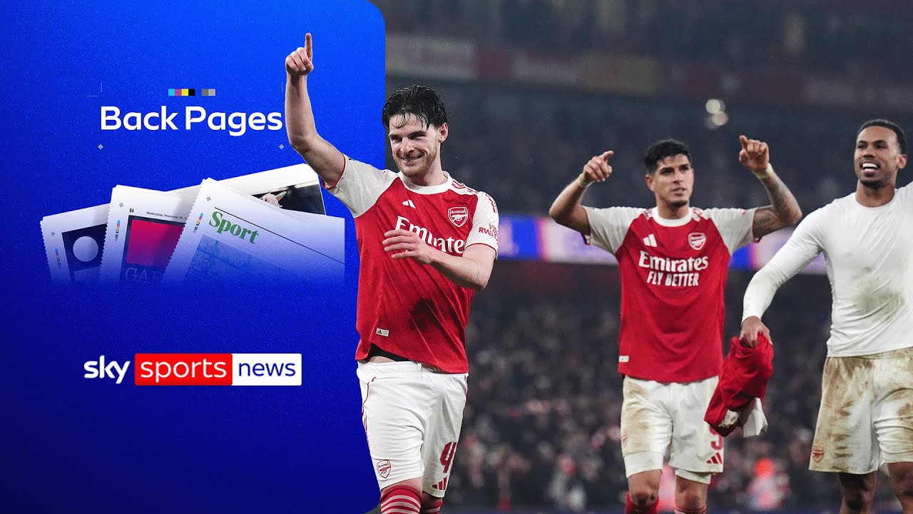Reaction as Arsenal edge past Chelsea to book Wembley trip  | Back Pages Tonight