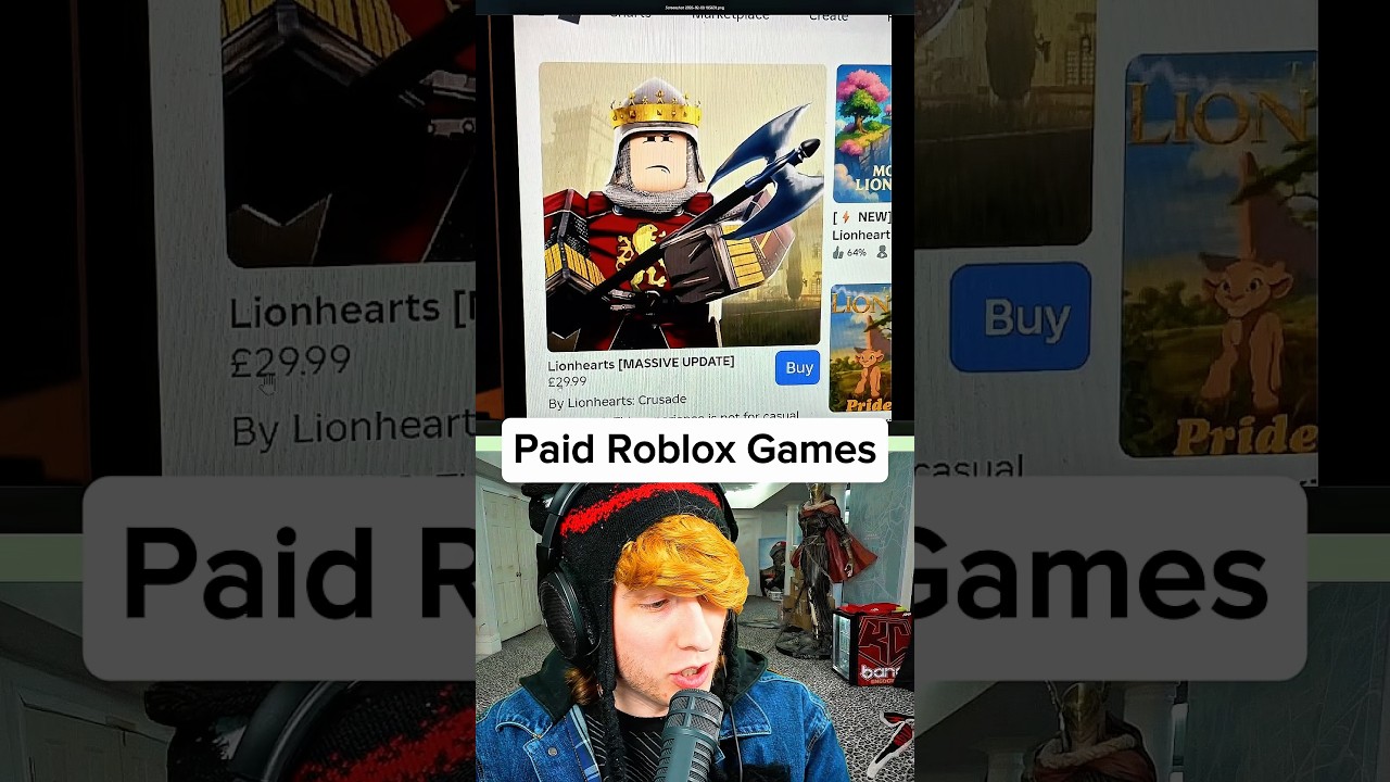 Roblox games cost money now 💔