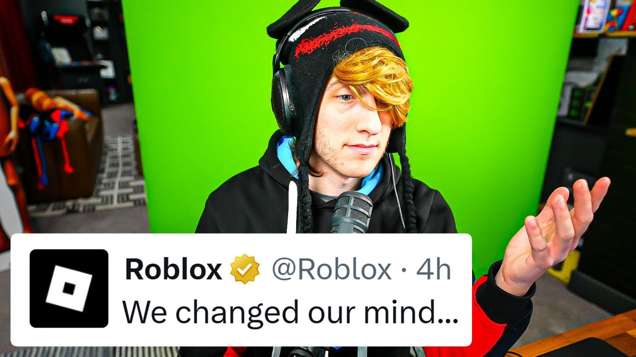 Roblox gave up. We win.