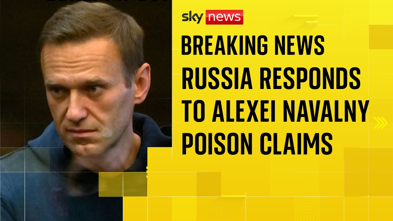 Russia responds to Navalny poisoning claims