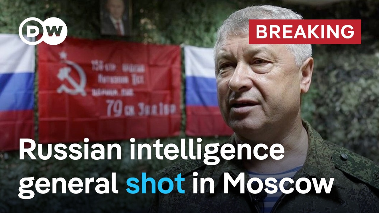 Russian army intelligence deputy head hospitalized after assassination attempt in Moscow | DW News