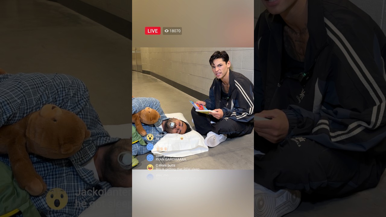 Ryan Garcia put me to sleep on stream