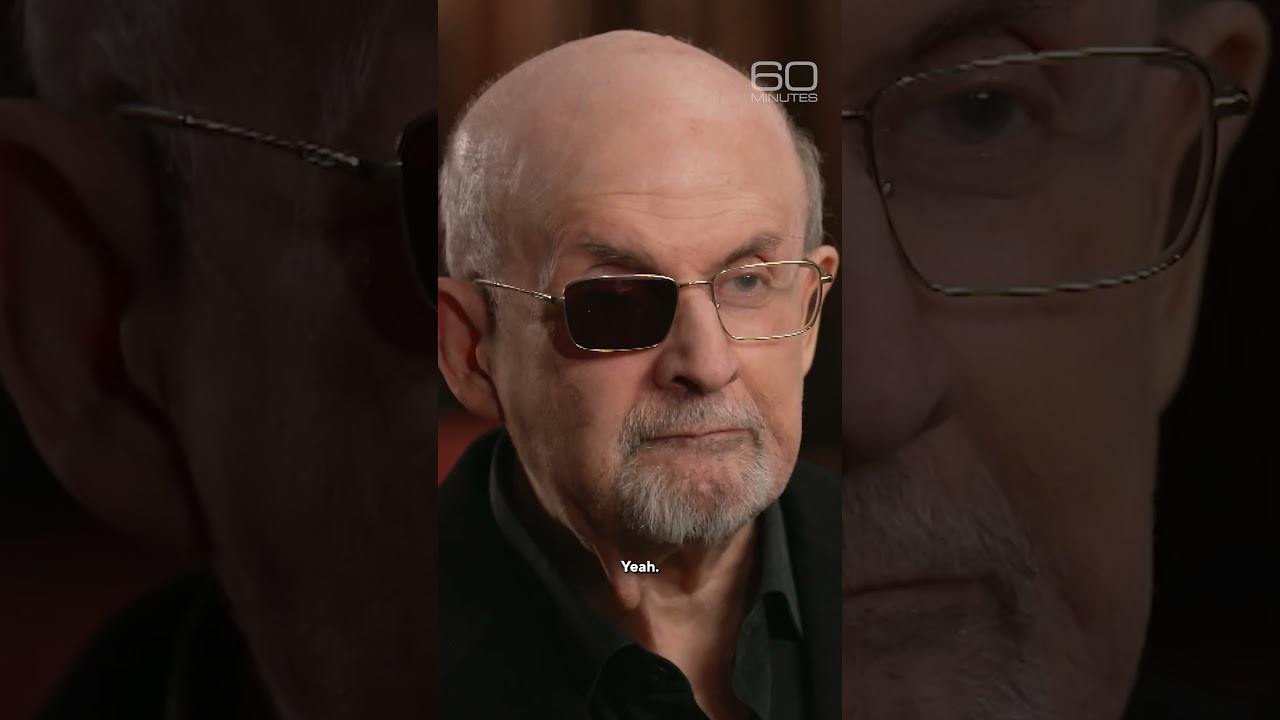 Salman Rushdie explains why he doesn’t name his attacker in his new book, “Knife.” #shorts