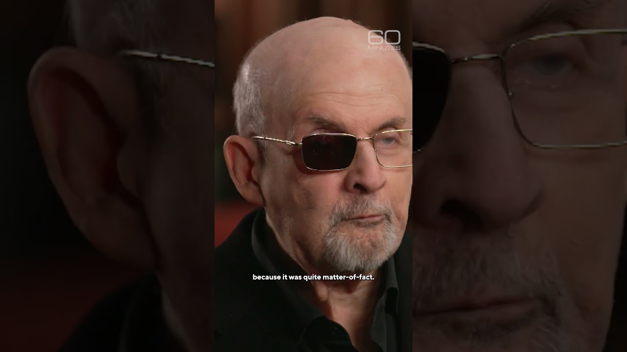 Salman Rushdie on death: “No heavenly choirs. No pearly gates.” #shorts