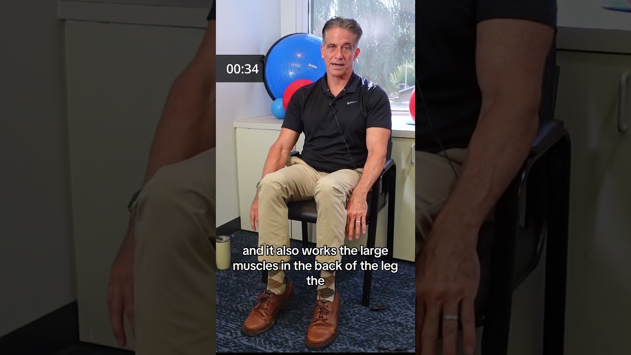 Seniors: Best exercise for foot drop! #seniorfitness #physio #physicaltherapy #seniorcitizens