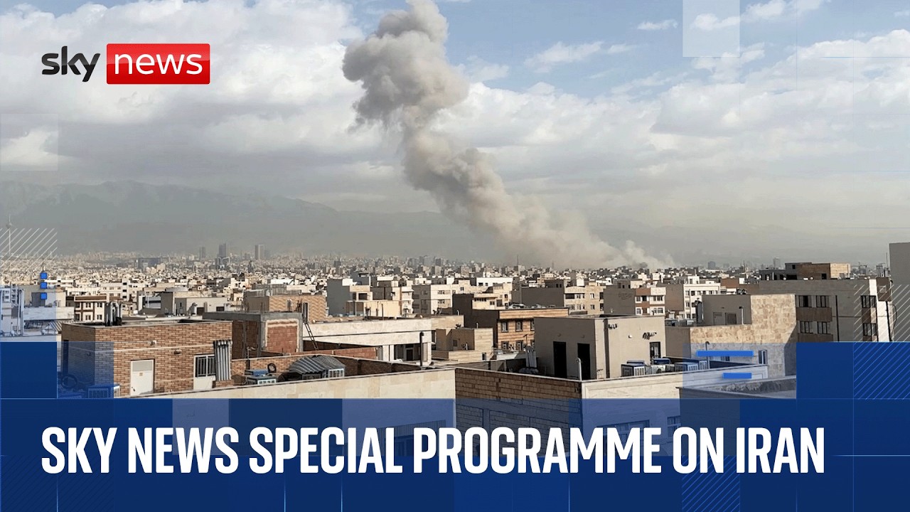Sky News special programme on the US and Israel strikes on Iran