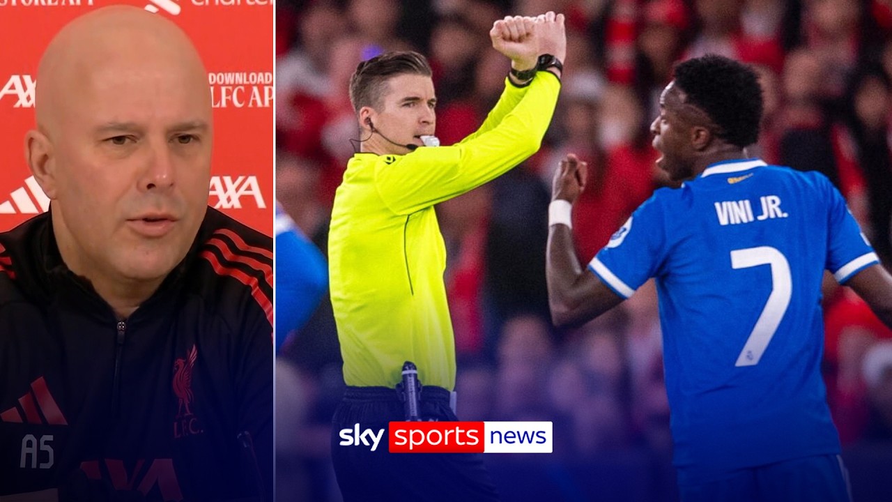 Slot says football can never do too much to combat racism following alleged racist abuse of Vini Jr.