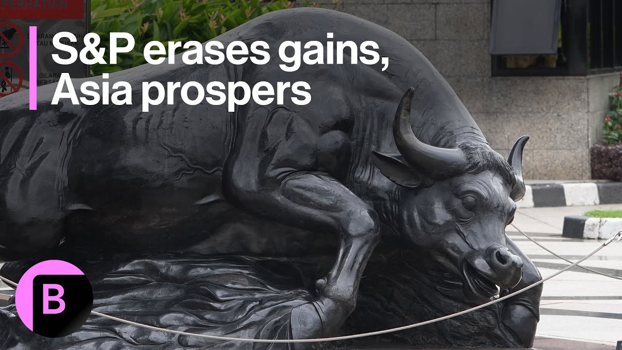 S&P 500 Erases Year’s Gains, Asia Prospers: 3-Minute MLIV