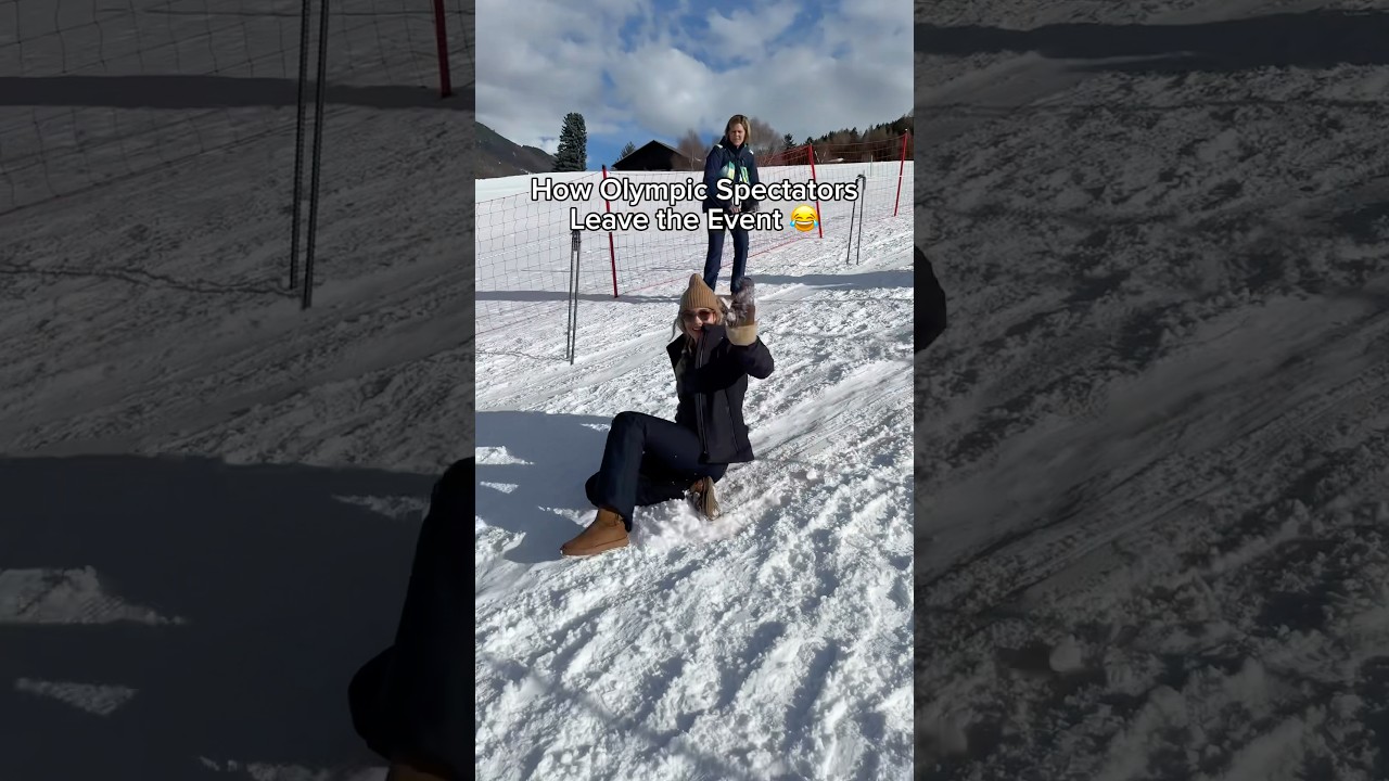 Spectating was an Olympic sport 😂#olympics #winterolympics2026 #sports #sport #winterolympics