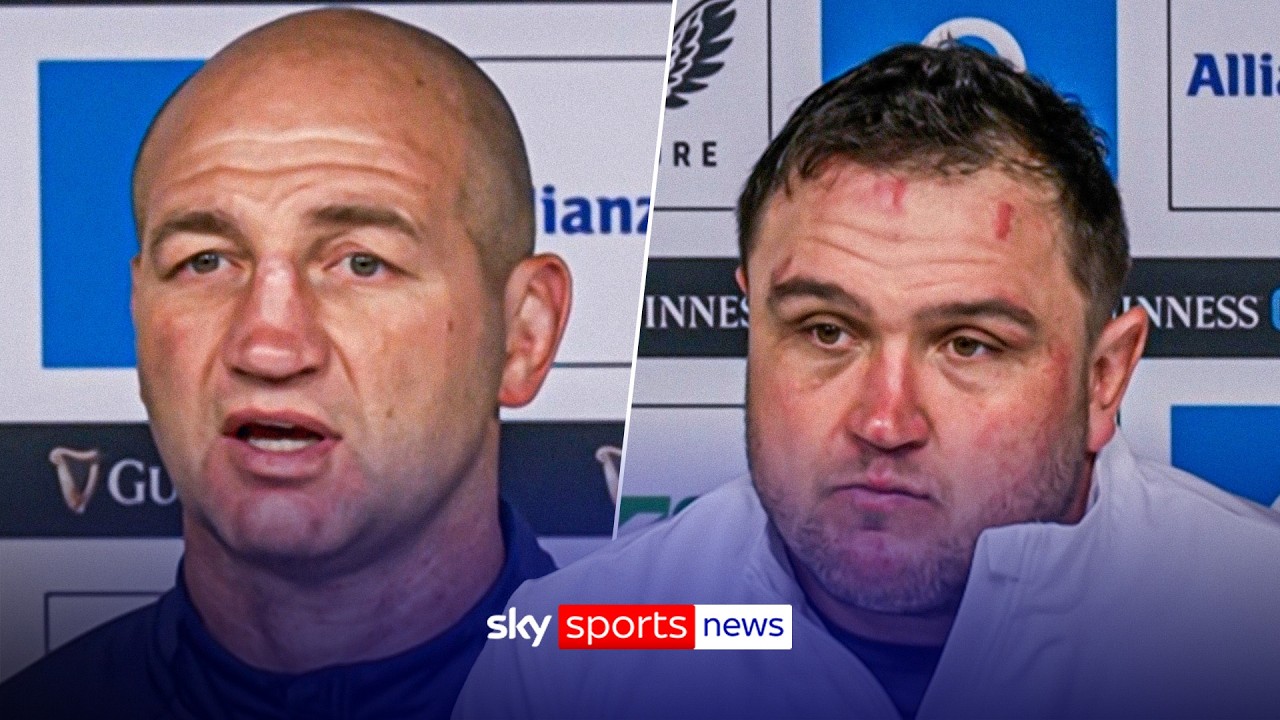 Steve Borthwick & Jamie George react after England beat Wales in Six Nations