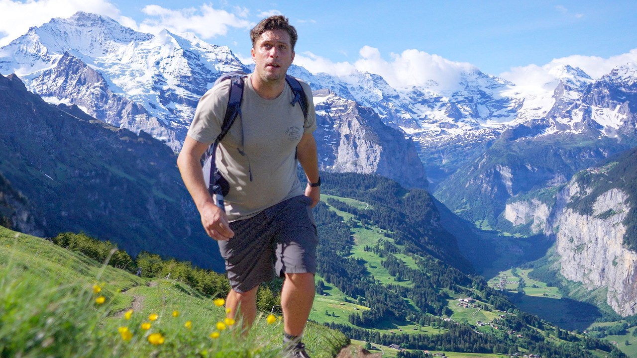 SWITZERLAND 🇨🇭1 Week Hiking above Lauterbrunnen