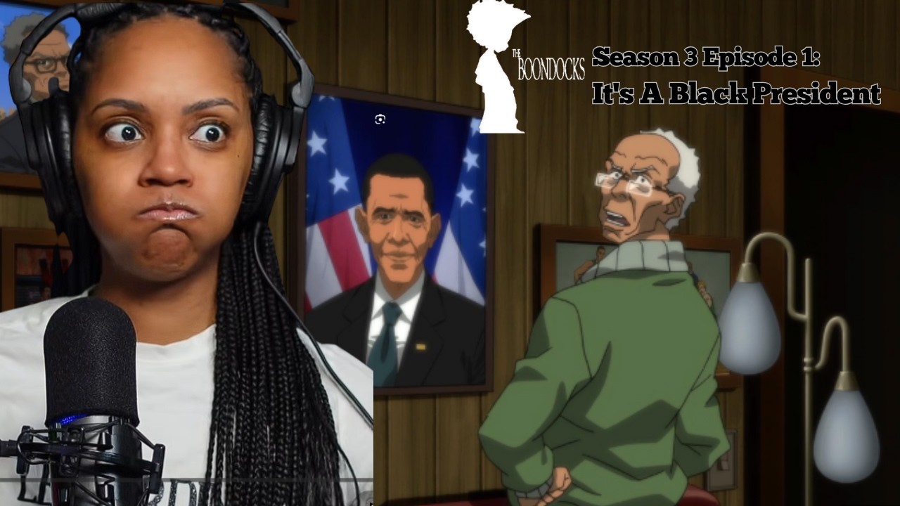 The Boondocks (FULL EPISODE REACTION) | It’s A Black President, Huey Freeman | S3 31