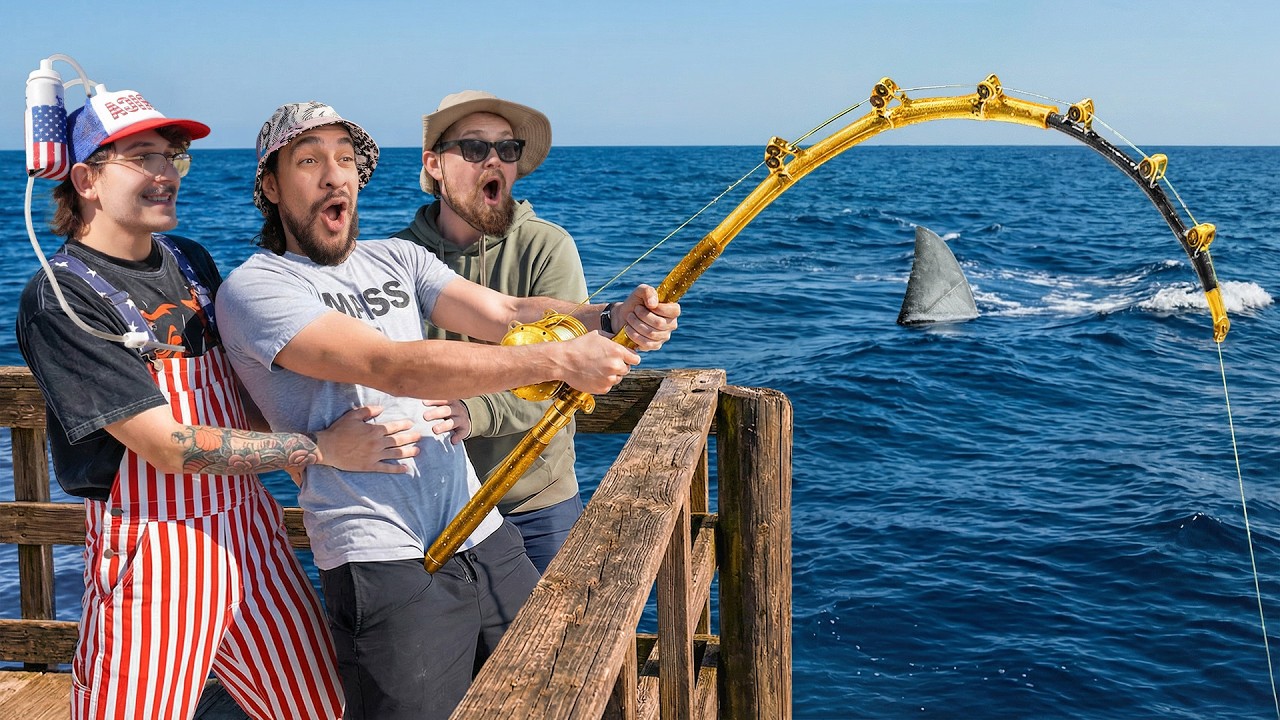 The Boys go Fishing… (huge catch)