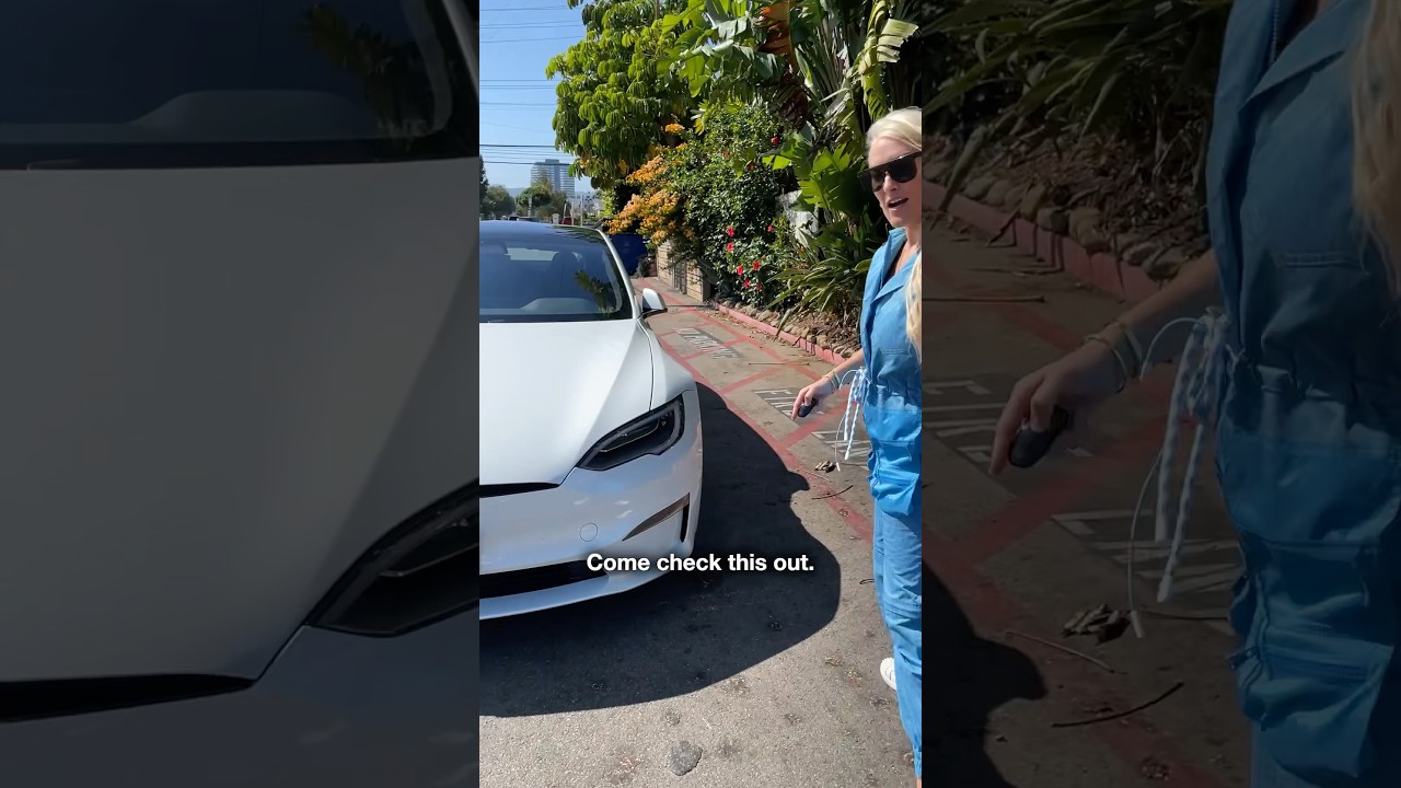 The Tesla S Plaid! 😍 #tesla #luxury #fast