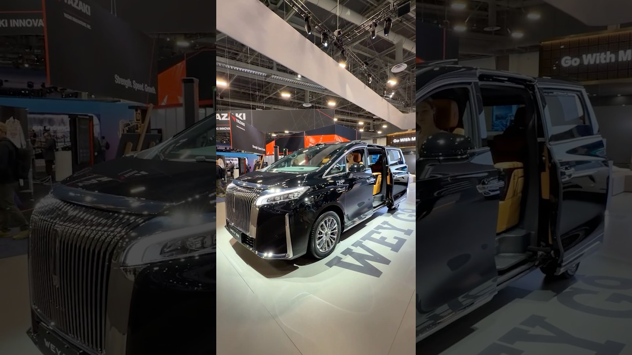 The WEY G9 is a luxurious 7-seater MPV…🤩 #futuretech #cars #firstlook