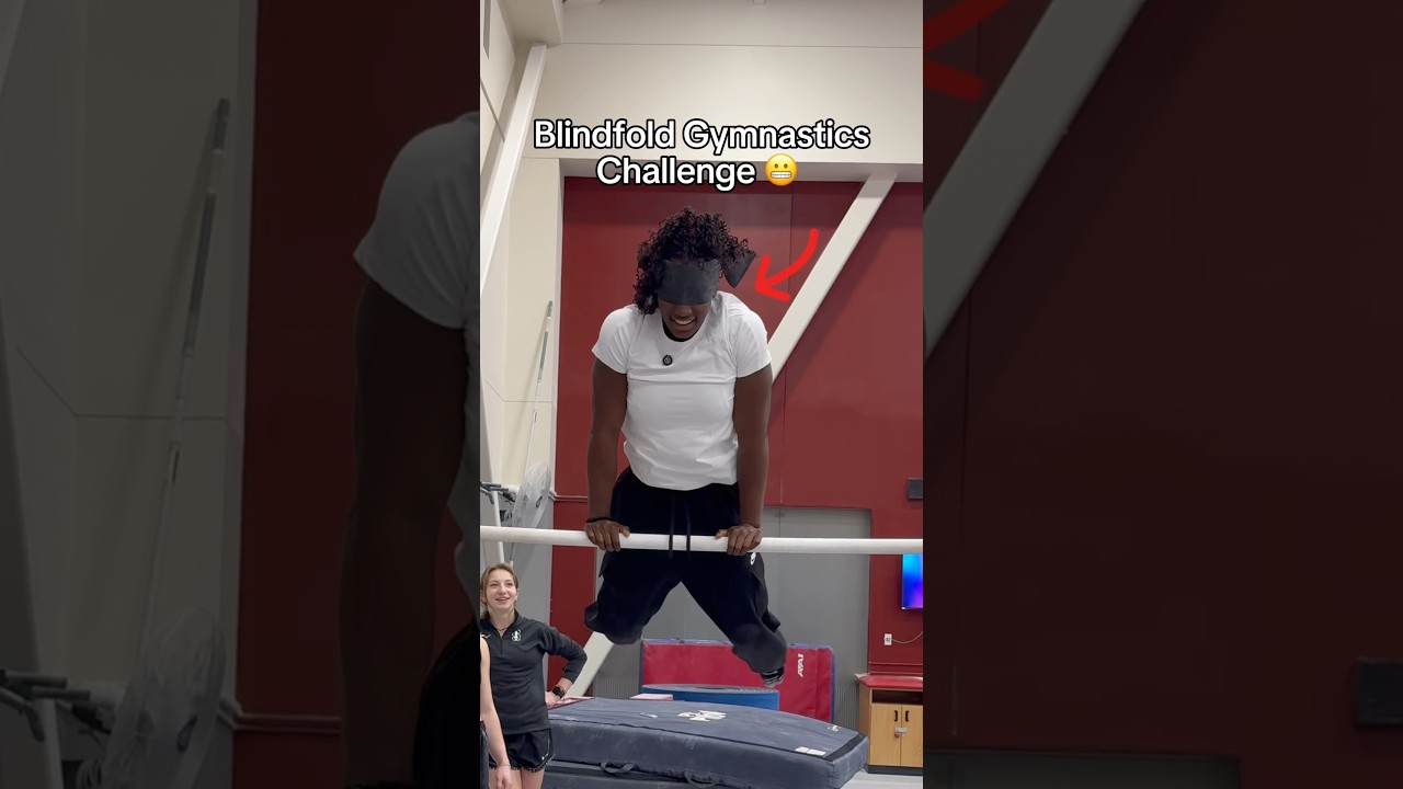 This is SCARY 😂#gymnastics #gymnast #olympics #sports #olympic