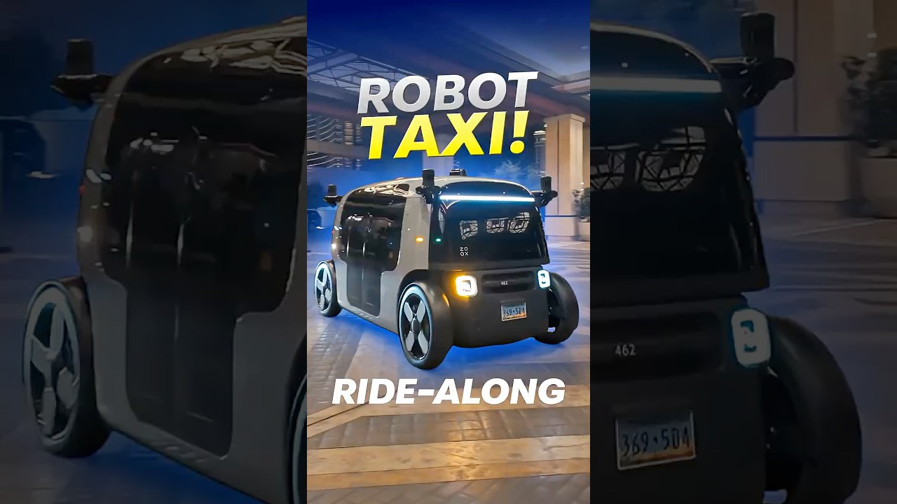 This taxi has no driver 🚕