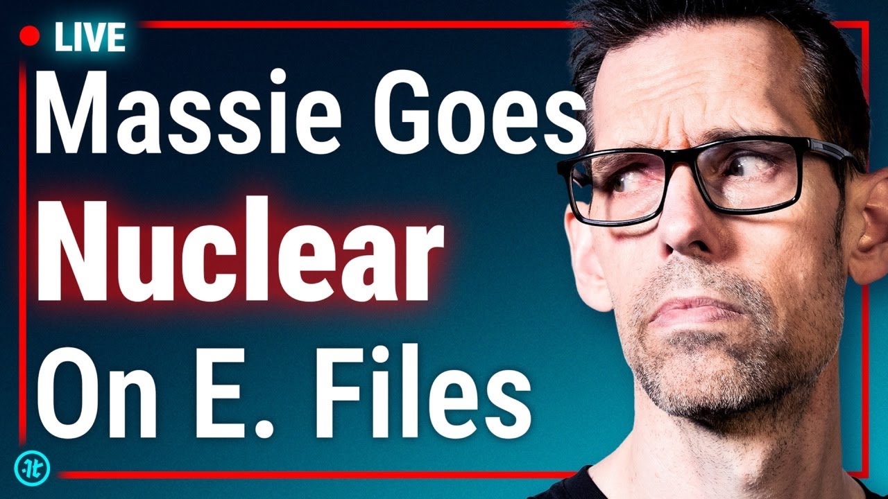 Thomas Massie Continues The Fight For Transparency Around The Epstein Files