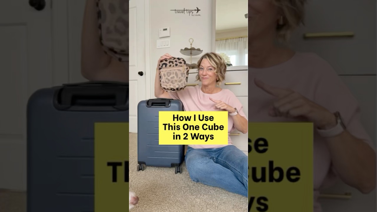 Travel Cube I Use 2 Ways When Flying #traveltips