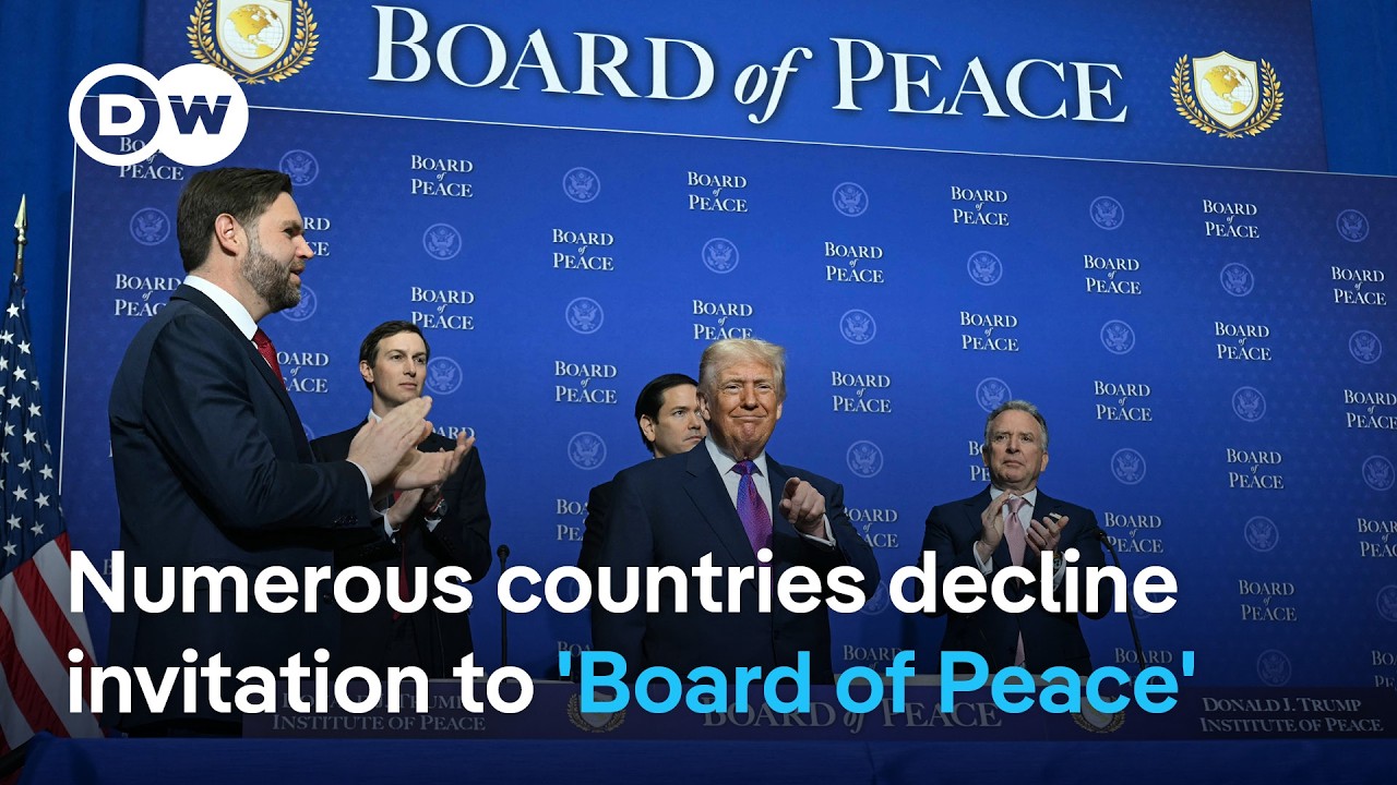Trump convenes first meeting of ‘Board of Peace’ | DW News