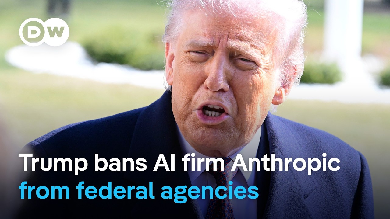 Trump orders government to stop using Anthropic’s AI | DW News