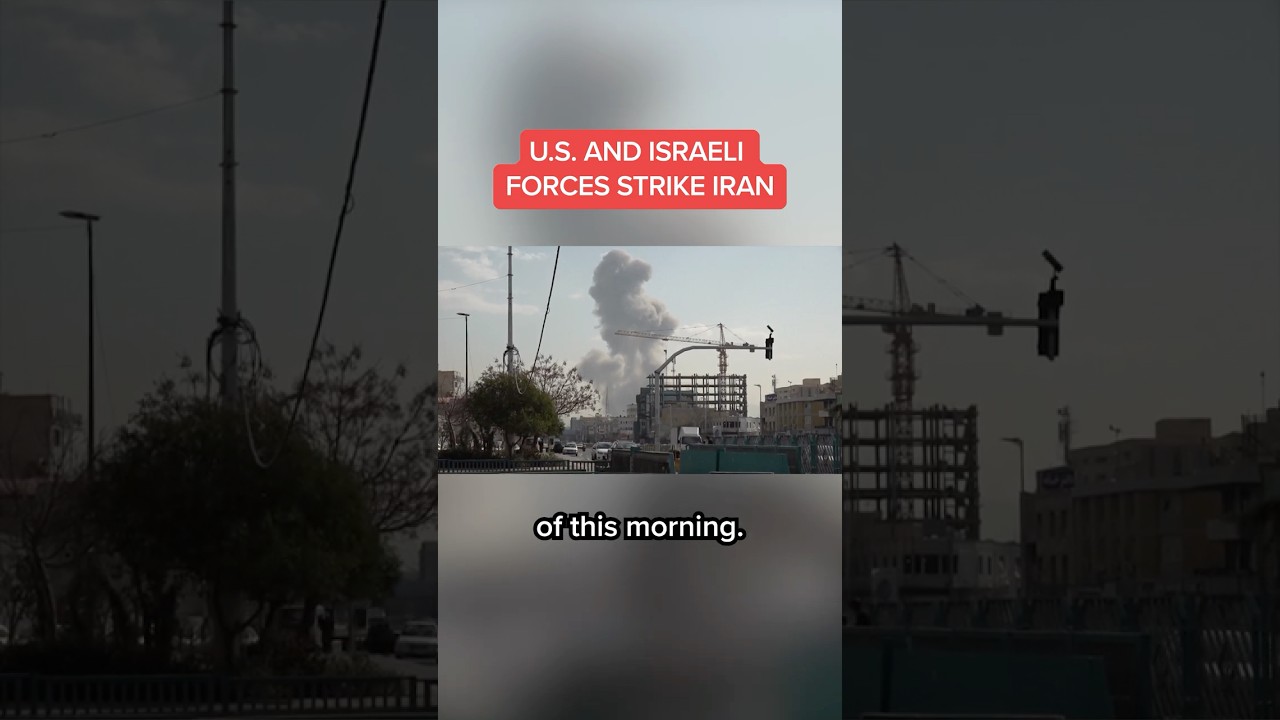 U.S. AND ISRAELI FORCES STRIKE IRAN