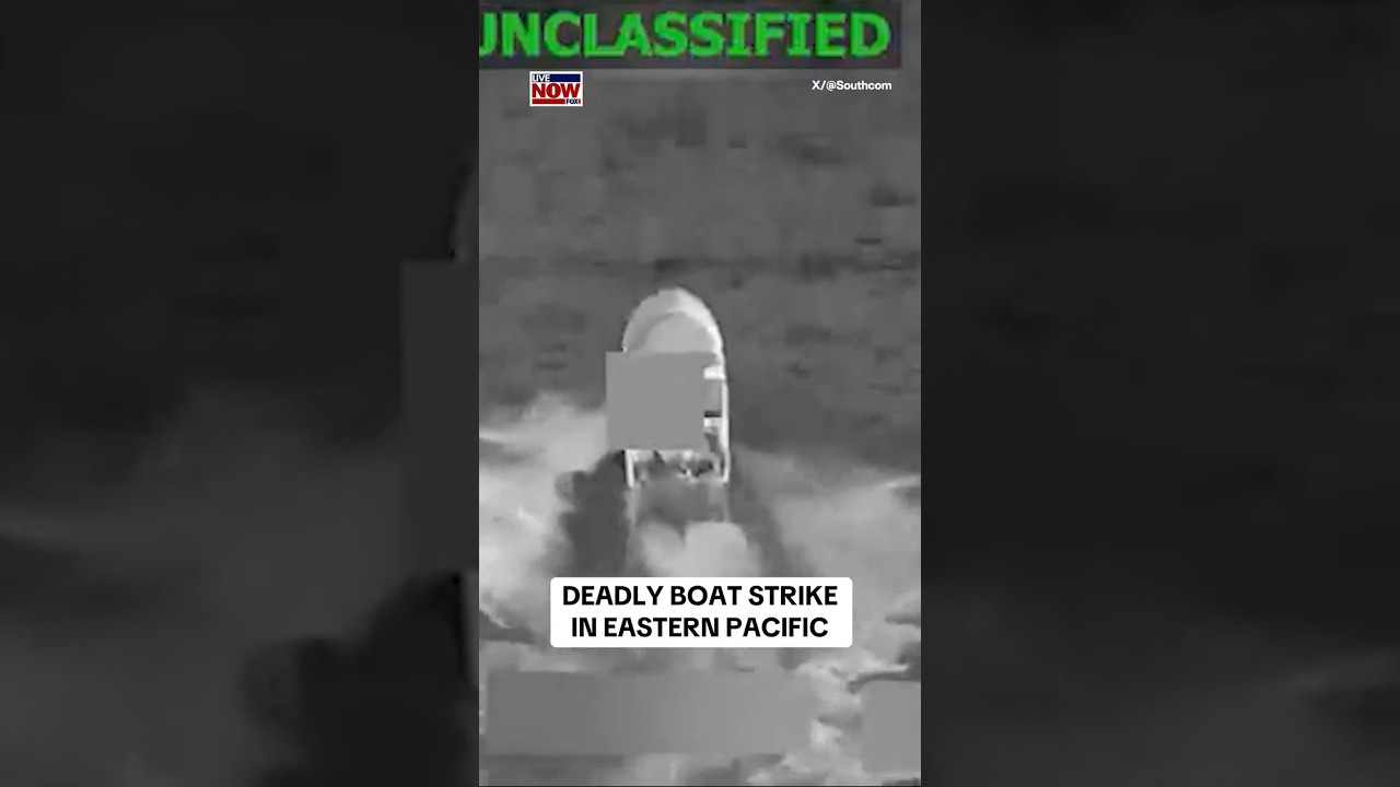 U.S. strikes alleged drug boat, killing 2